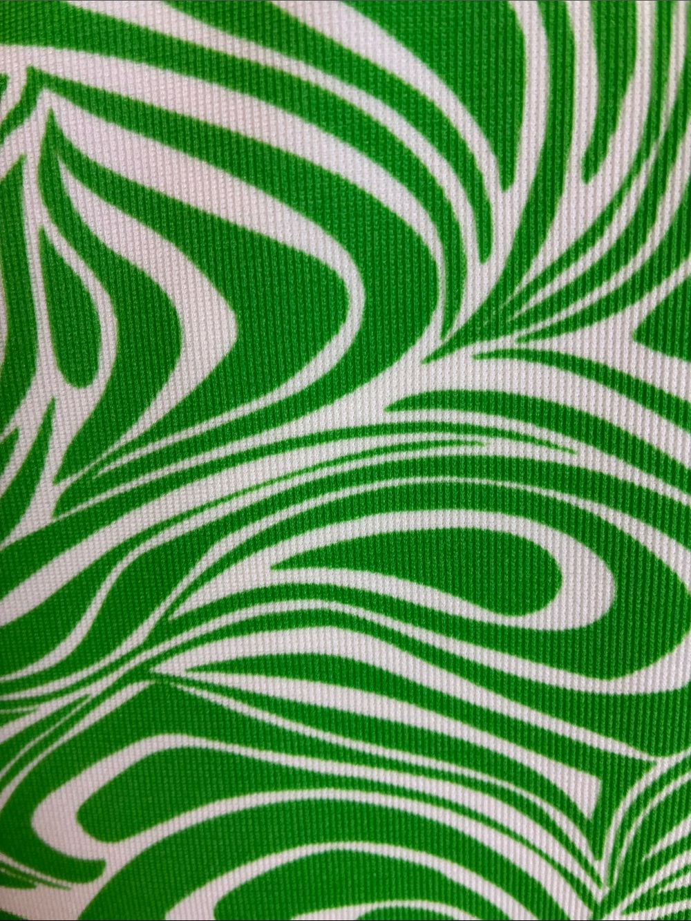 Garage Odessa Green Retro Swirl Flare Pants Size Medium Vintage-inspired 70’s - Picture 7 of 15